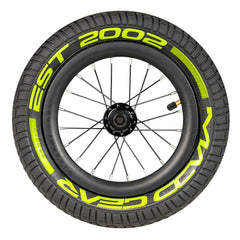 Madd Gear | Luftreife Metro Glide | 12 Zoll  | Schwarz grün