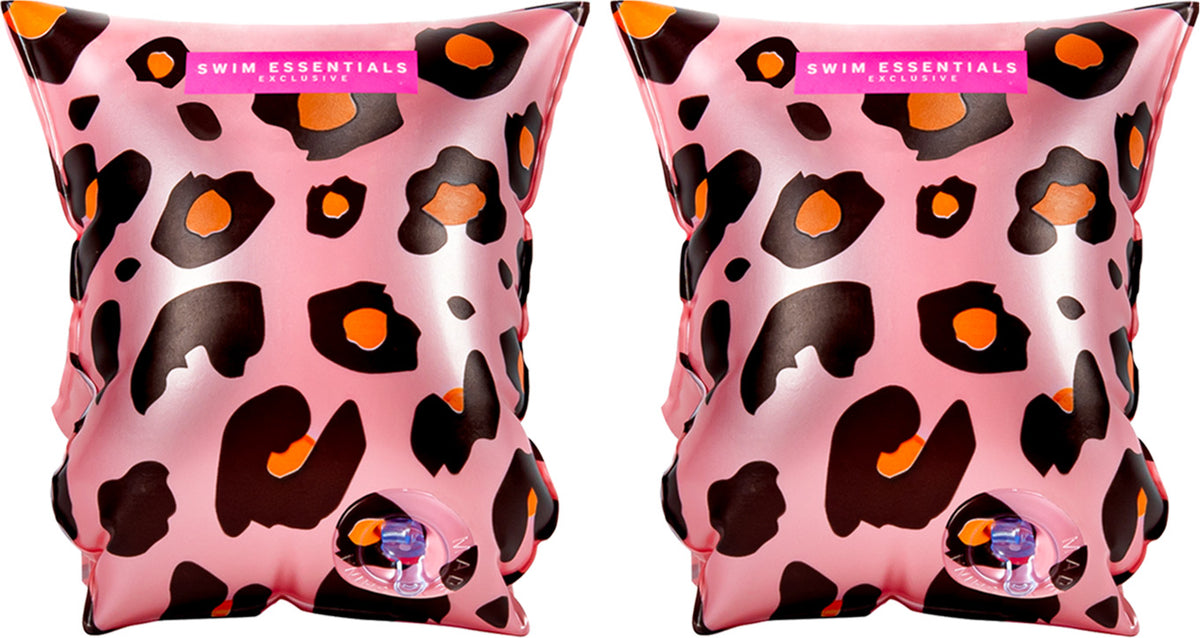 Swim Essentials | Braccioli | 2-6 anni | Rose Gold Leopard
