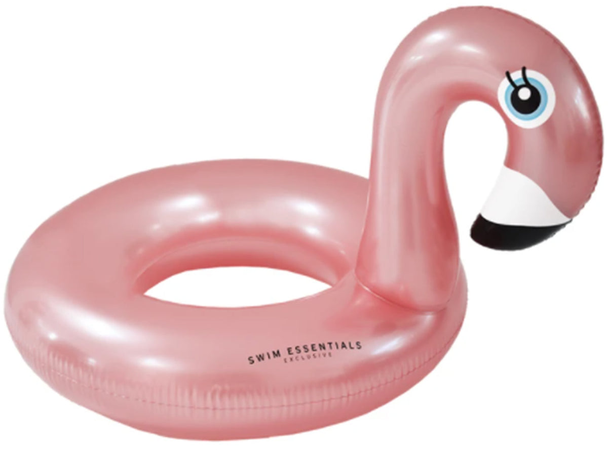 Swim Essentials | Schwimmring | 95 cm | Rose Gold Flamingo