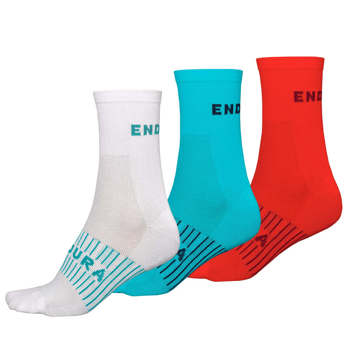 Endura Damen Coolmax® Race Sock (3er Pack)